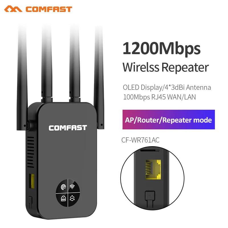CF-WR761AC 1200Mbps WiFi  2.4G & 5G Ȩ  Ȯ 4 * 3dBi   ׳ ȣ WiFi   /AP